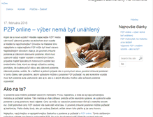 Tablet Screenshot of inzine.sk